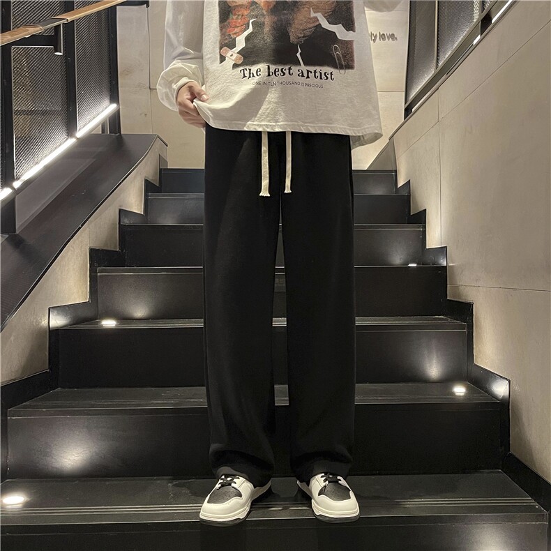 挺括有型2023秋冬上新挺括修身舒适百搭卫裤  WK80-1特批25图片