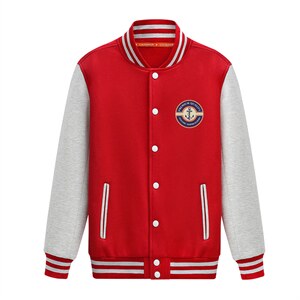 现货 2025秋季新款棒球服卫衣日系大码夹克XZ102A-4-Q8987-P55图片