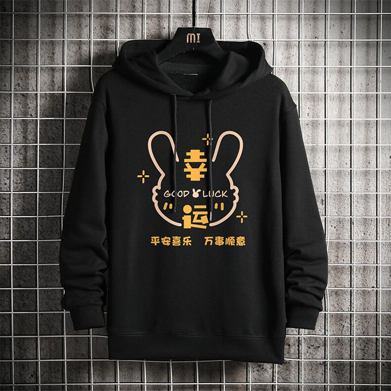 纯棉连帽卫衣男大码运动帽衫宽松薄 网格WY2297-P35图片