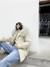 短款毛领羽绒，其它，久意