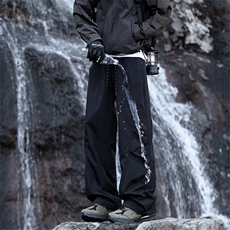 2025春季户外冲锋裤美式褶皱伞兵休闲裤A505特P35控58，男装休闲裤，电商A309