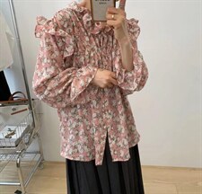 【素妮】2022新春韩系气质雪纺小衫，其它，素妮