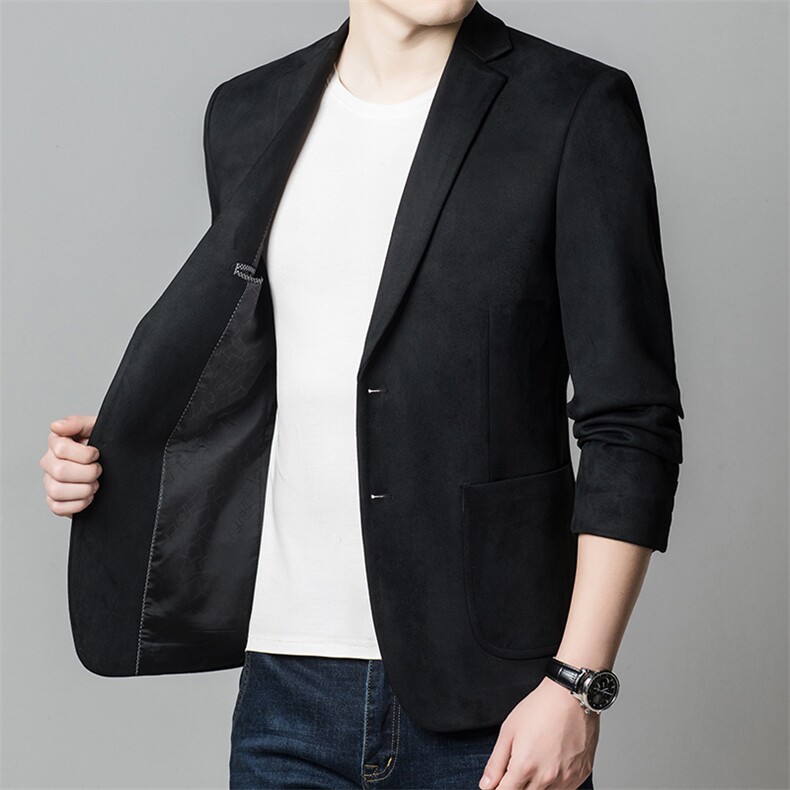 BV703钱塘2020-2秋季时尚修身男士西服商务休闲外套数据好P145,男装西服,钱塘207-2
