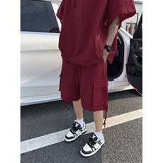 酒红色