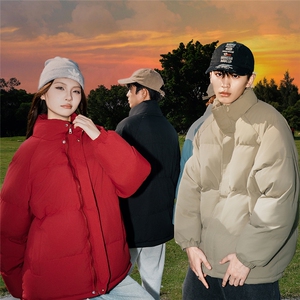 特批多模高品质时尚百搭宽松立领休闲棉服A247-MY370 特批65控108图片