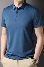 夏季Polo衫纯棉商务休闲男装短袖t恤宽松翻领半袖体HP6113-P45，男装T恤，星座1105-3