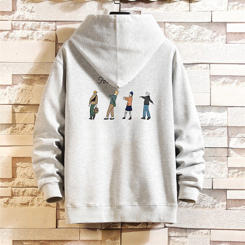 KS21043-P38连帽开衫卫衣男运动外套大码班服砖墙挂拍,男装卫衣,电商A040A