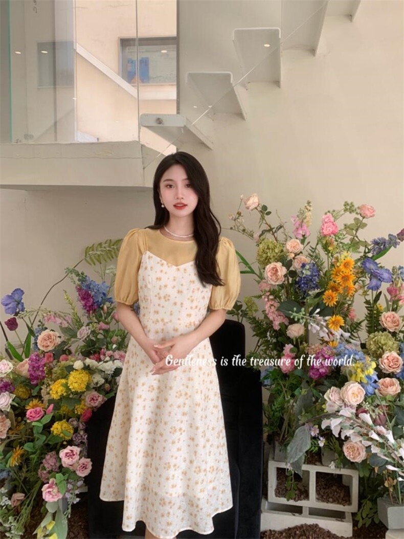 可拆卸两件套连衣裙，女装连衣裙，MISS(2F)