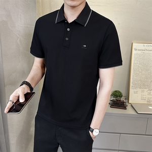 夏季新款男士短袖T恤时尚百搭休闲上衣潮牌半袖Polo衫PL8601-P65图片