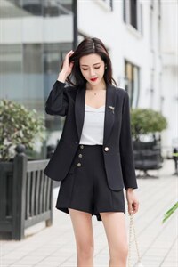 小西装，三色，五个尺码.M--XXXL,女装西装,艾佳美