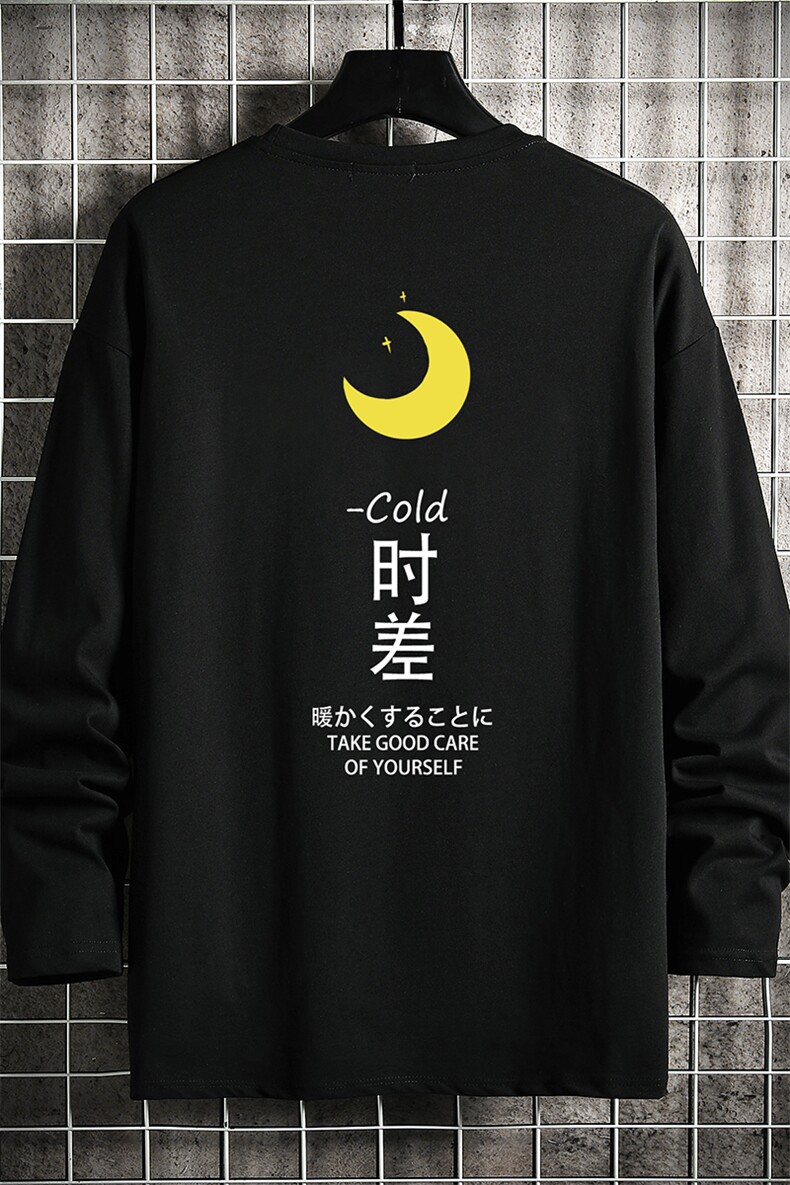 TX3047-P25加绒款-P35纯长袖t恤男大码圆领打底衫体恤网格,男装T恤,电商A040A