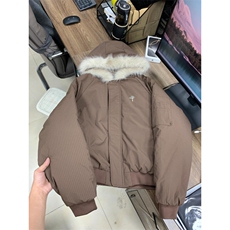 【有货】HY773LL-特P102美拉德咖棕色棉服外套男高级感加棉夹克，男装夹克，星座1007（原301D）