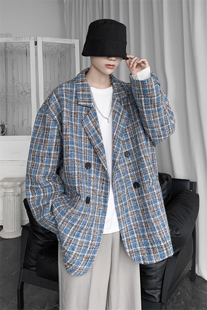 20年秋冬新款港风大码休闲西装外套DS-B293-B779,男装西服,电商A306