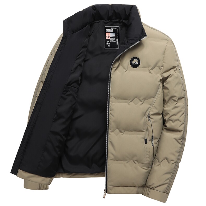 BZC2392钱塘2020-2时尚休闲简约冬季厚款中年男士羽绒服P190,男装羽绒服,钱塘207-2