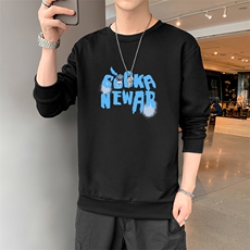 主推有差价2025秋季新款大码青少年男士圆领印花休闲卫衣F193-P15，男装卫衣，星座1816-2（原1210–2）