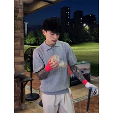 XZ809A/MTTT02/P55/控68冰爽丝针织杉POLO高品质，男装针织衫/毛衣，星座809A(原222-1)