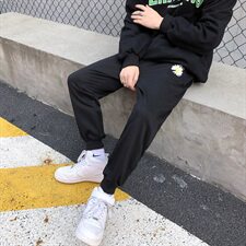 港风休闲裤男韩版潮流宽松束脚裤百搭运动卫裤N，男装休闲裤，星座1501
