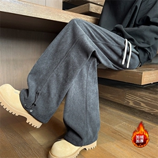 冬季加绒加厚休闲裤灯芯绒保暖运动裤卫裤男D7007-TP4068，男装休闲裤，电商A102