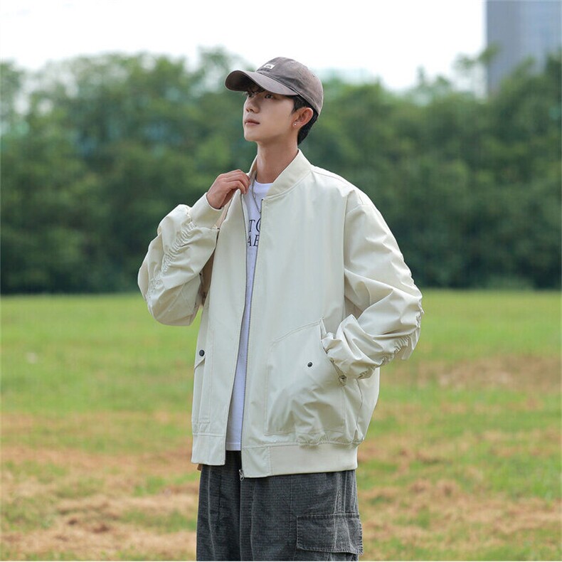 春季飞行服夹克外套男简约休闲百搭棒球服上衣迷彩P65JK837-P60,男装夹克,电商B306