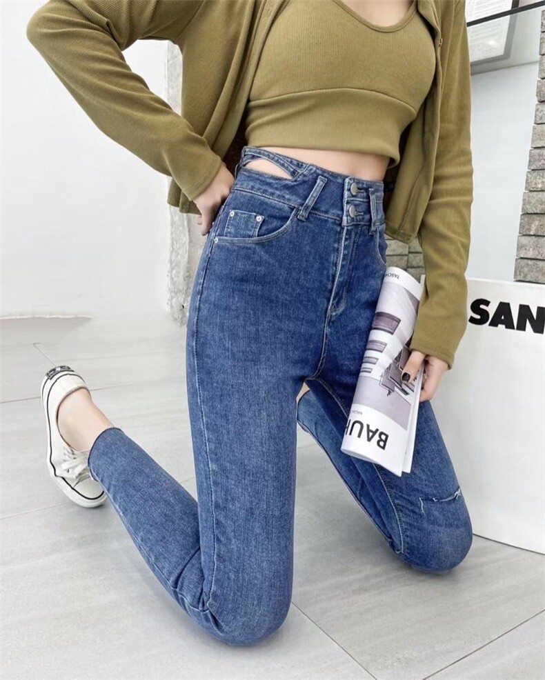 新款镂空小脚裤，其它，迷斯佳绣