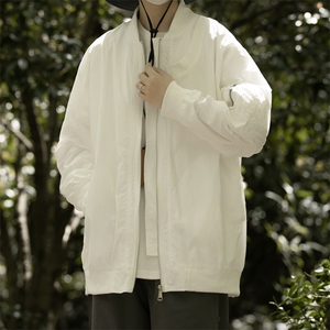 港风大码日系男女户外薄款休闲连帽防晒服 XZ213-JKFS03-P75控98图片