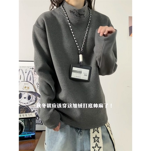 XZ809A/DR13/特P24/控48/加绒P29/控58  450克德绒绣花加绒打底衫图片