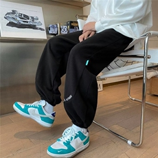 1506-1/KK29971加绒/P39百搭休闲裤男宽松直筒休闲裤2025潮男加绒，男装卫衣，星座1506-1