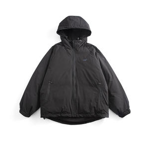 南夏FORN3日潮简约连帽棉服外套冬季新款cityboy宽松阔版加厚棉衣图片