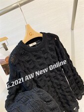 新款花针织毛衣，女装针织衫/毛衣，G