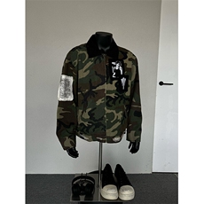 美式复古贴布cleanfit迷彩夹克外套牛仔外套JK2171特P77，男装工装外套，星座908-1