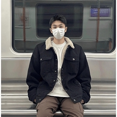 现货加绒牛仔棉服男冬季棉衣外套羊羔绒翻领夹克毛领MY1089-P110，男装夹克，星座1103-3