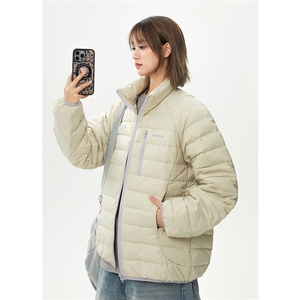 有90绒报告 印花轻便M-5XL大码白鸭羽绒服男78196P238控328图片