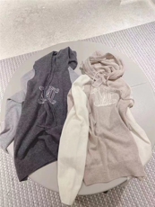 秋季新款舒适显瘦时尚百搭包芯纱连帽衫，女装针织衫/毛衣，恒恩羊绒
