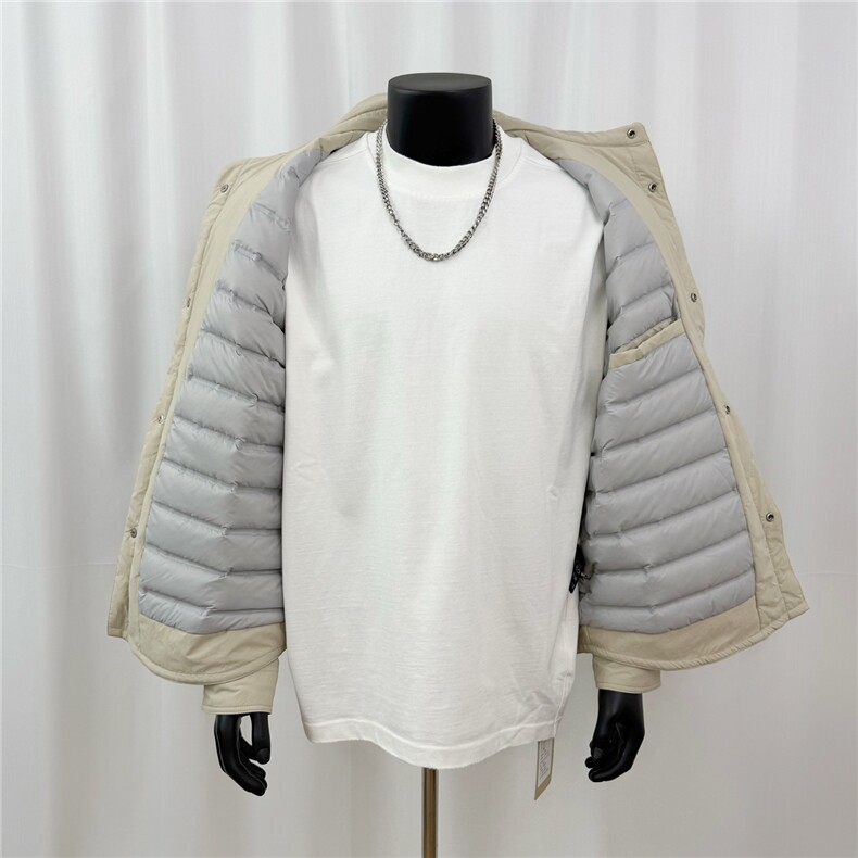 2025新款男士90白鸭绒短款立领羽绒服外套D213-SW122-P310,男装羽绒服,电商D213