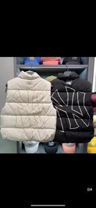 白鸭绒马甲,女装马甲,米高