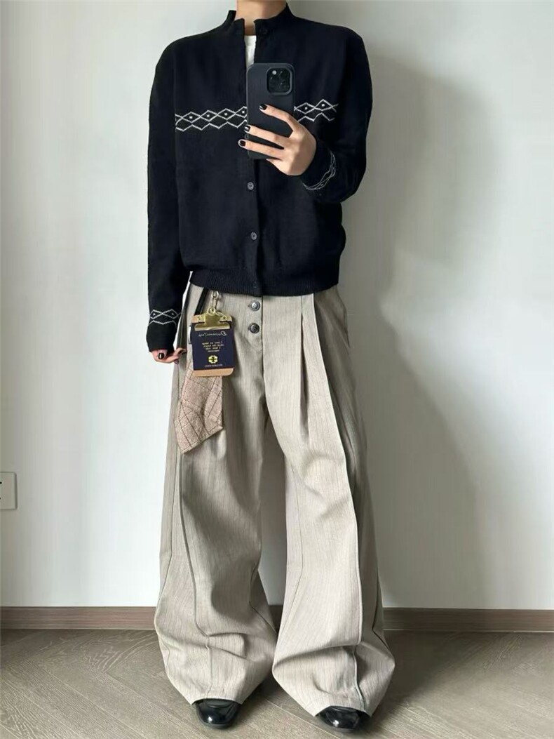 现货~秋冬几何针织提花开衫毛衣外套MY2585批68,男装针织衫/毛衣,星座1411A-6