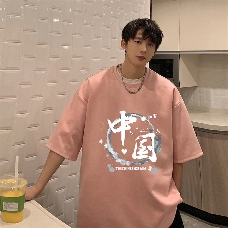 麂皮绒短袖t恤男大码半袖男JD82134-P25,男装T恤,电商A040