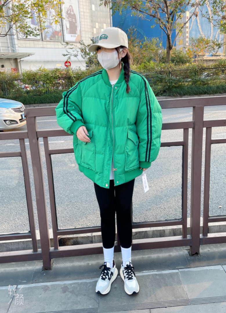 韩版情侣款羽绒服，女装羽绒服，玩美