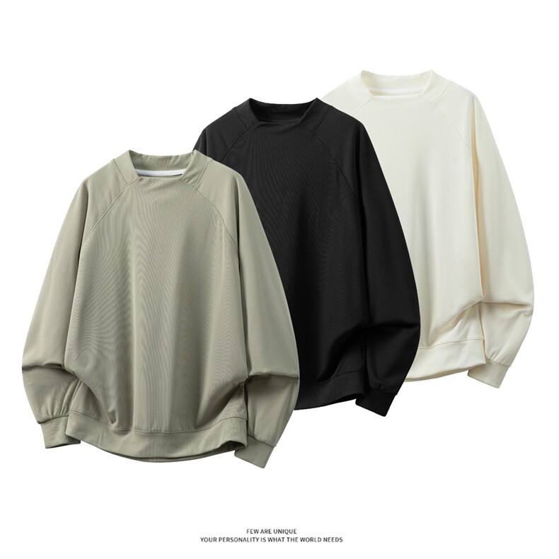 2026春装高级感金属扣子男士体恤衫时尚休闲卫衣W8803-特P35，男装T恤，电商A006