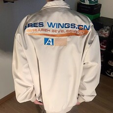 棒球服外套男女春秋装新款字母印花宽松休闲夹克上衣GA1072P62，男装夹克，星座1013-5