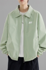 新款春款高品质休闲百搭男复古飞行夹克外套JK706P49，男装夹克，电商C408-1(原B339-1)
