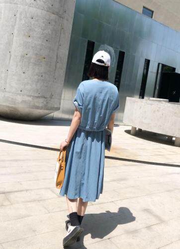 超薄牛仔套装，女装职业装，非次元