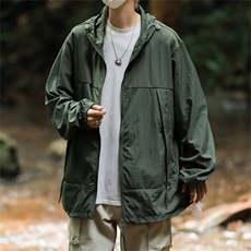 防晒衣男女夏季潮流新款连帽防紫外线透气情侣防晒服W5815-P43，男装防晒衣，星座412-2