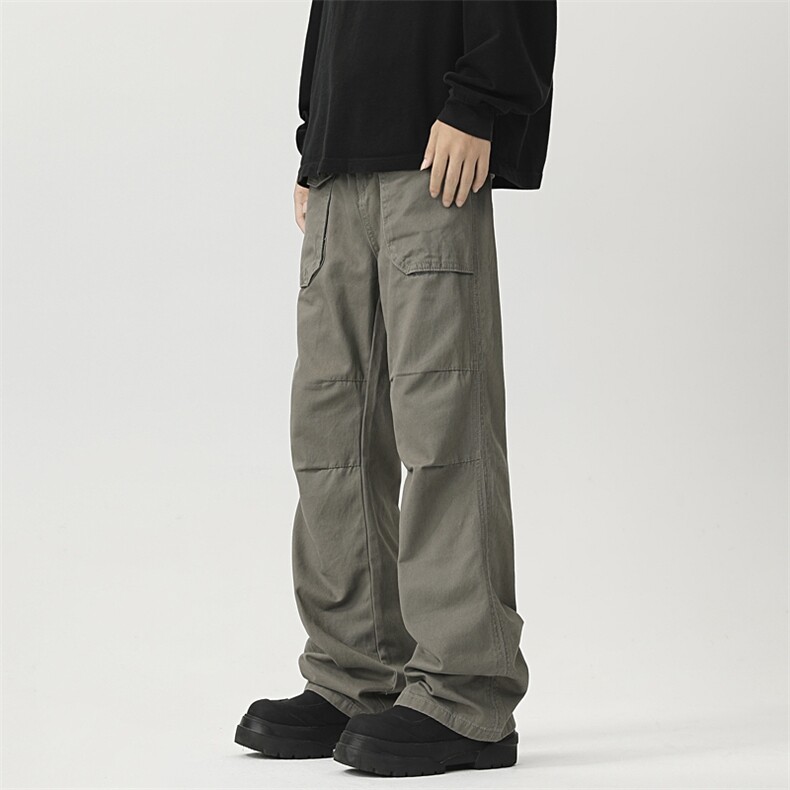 美式高街小众工装裤男个性百搭休闲裤K1864/P55，男装工装外套，电商D202-1