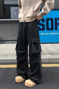 秋季美式380g华棉多口袋男大码工装裤休闲裤K24002-特P60控108图片