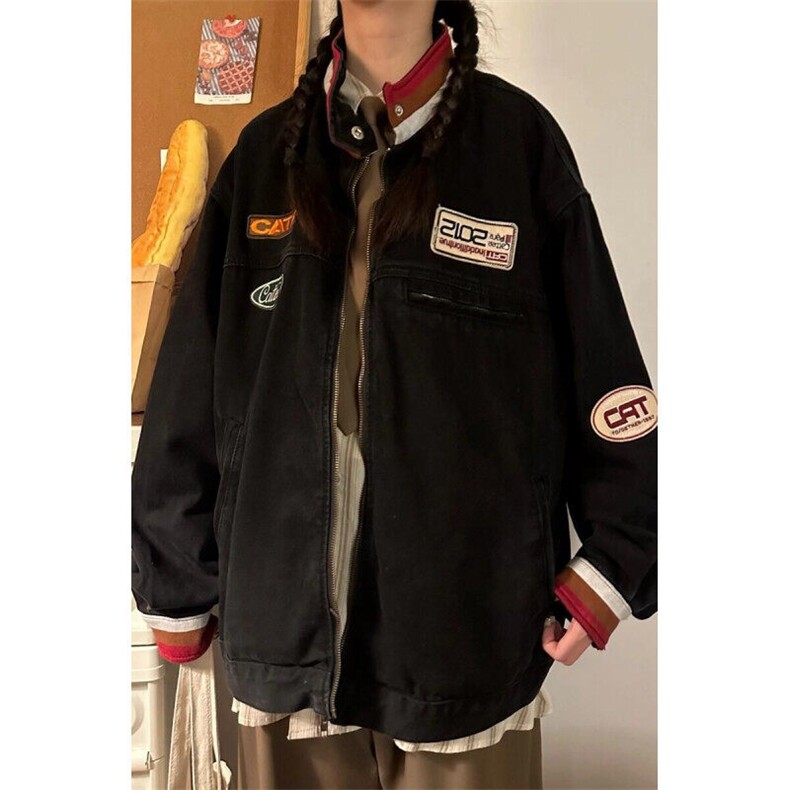 网络图现货飞行员棒球棉服RJK8945-P90图片