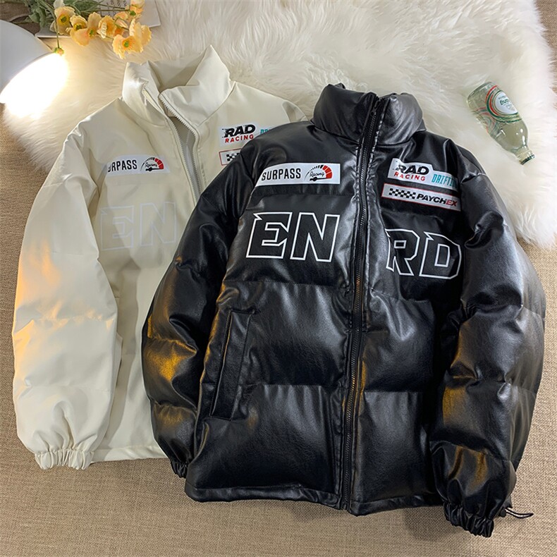 EQ156机车服皮棉衣外套男冬季防风赛车服加厚棉服潮牌P118,男装棉衣,电商C306-1