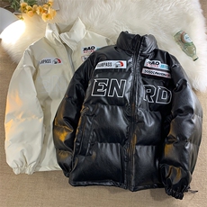 EQ156机车服皮棉衣外套男冬季防风赛车服加厚棉服潮牌P118，男装棉衣，电商C306-1