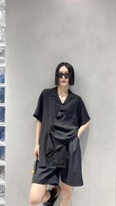 夏季新款 不规则时尚小衫图片