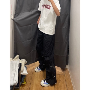 02美式工装伞兵裤复古宽松运动裤降落伞裤XZ211-1-K2336-P55图片